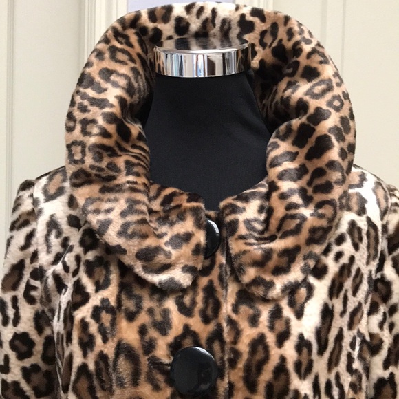 Chico’s short Coat ,Jacket,Size 0,swing, Cheetah - Picture 9 of 9